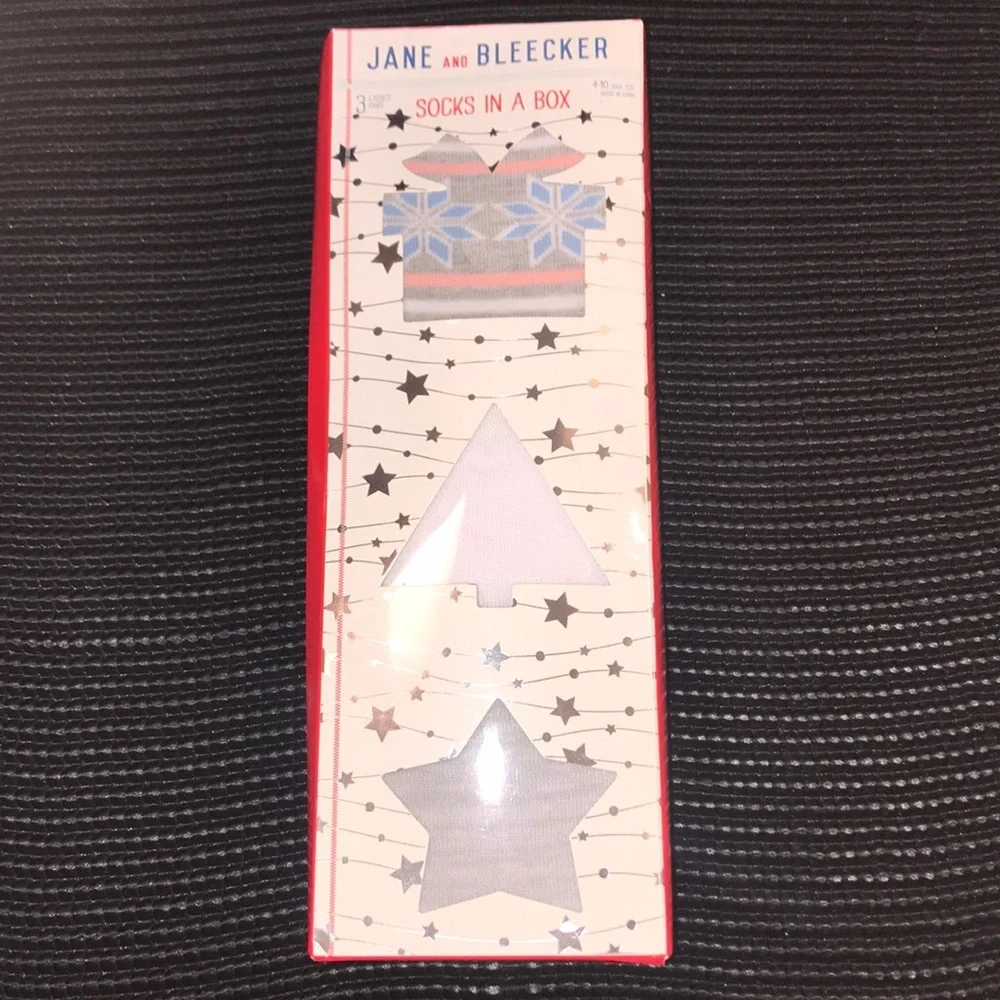 🆕Jane & Bleecker Socks In A Box
